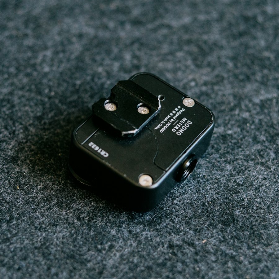 The underside of the DOOMO meter